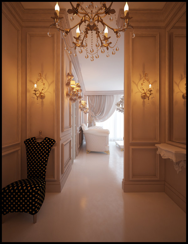 Фото из портфолио Классика в белом – фотографии дизайна интерьеров на INMYROOM