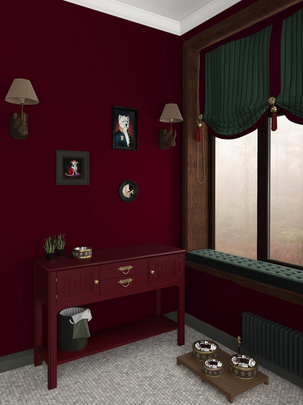 Фото из портфолио Туман и Бордо – фотографии дизайна интерьеров на INMYROOM