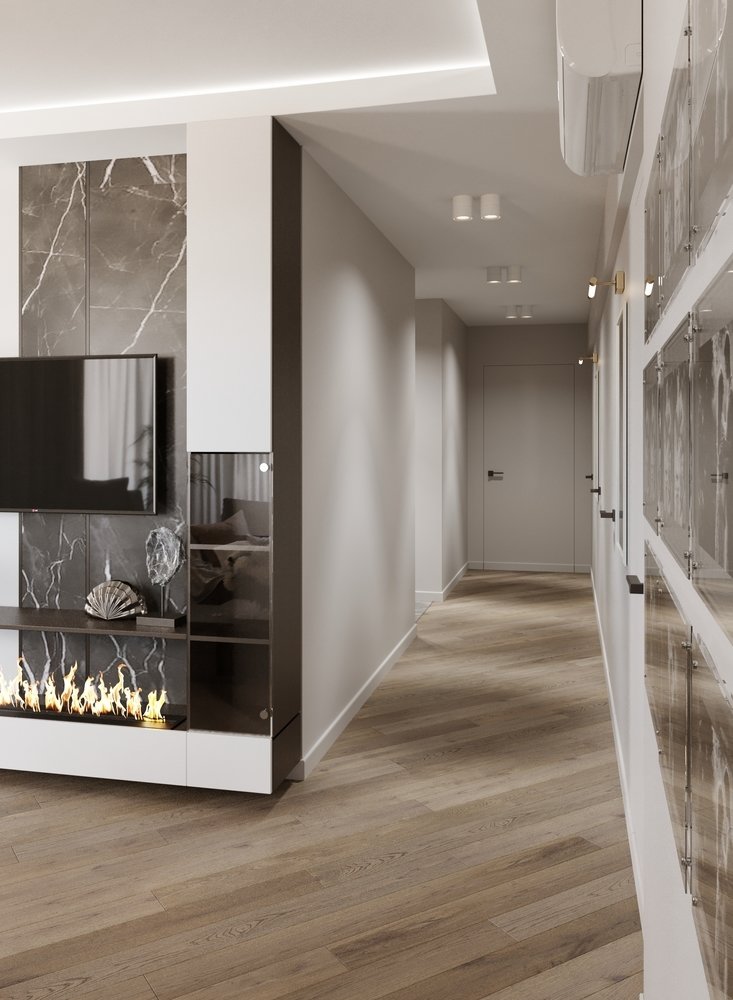 Так как дети уже взрослые, со своими вкусовыми предпочтениями, дизайнерам нужно в одной квартире угодить двум поколениям, при этом чтобы все помещения гармонировали между собой.