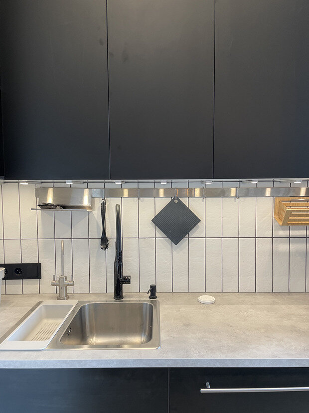 Фотография: Кухня и столовая в стиле Лофт, Скандинавский, Современный, Ремонт на практике – фото на INMYROOM