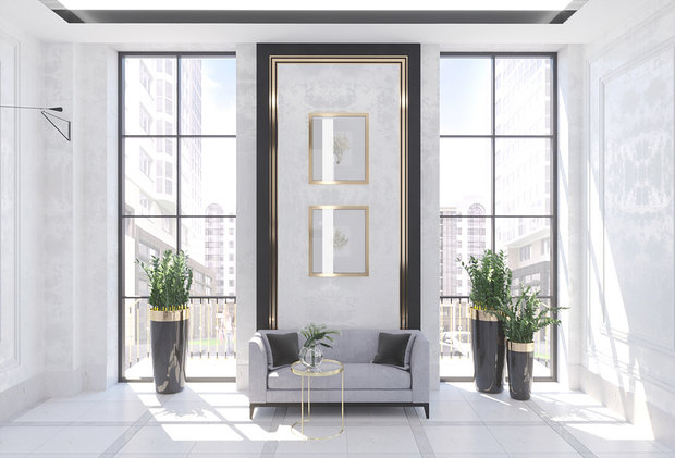 Фото из портфолио ЖК Проспект Мира - Дизайн мест общественного пользования – фотографии дизайна интерьеров на INMYROOM