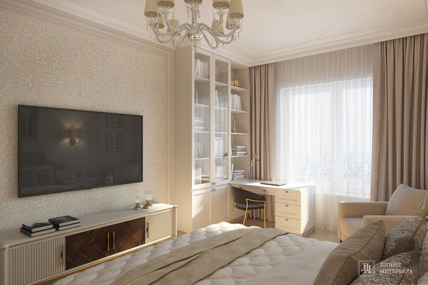 Фото из портфолио Квартира современная классика – фотографии дизайна интерьеров на INMYROOM