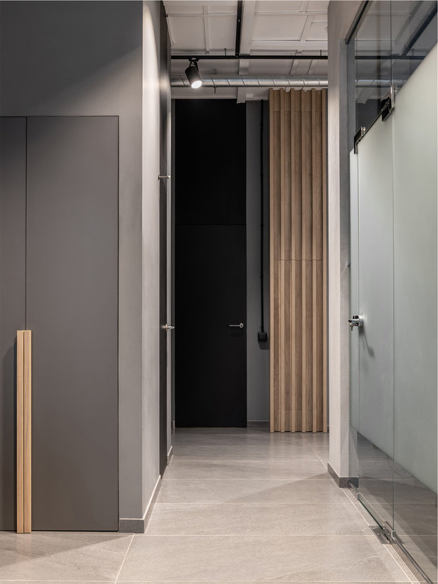 Фото из портфолио Лофтовый офис для молодой компании – фотографии дизайна интерьеров на INMYROOM