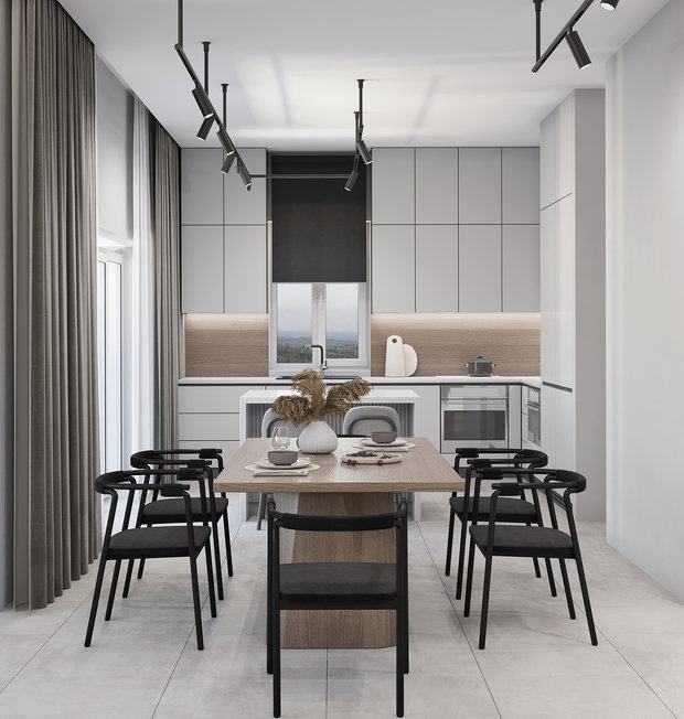 Фото из портфолио ДОМ В СОЧИ – фотографии дизайна интерьеров на INMYROOM