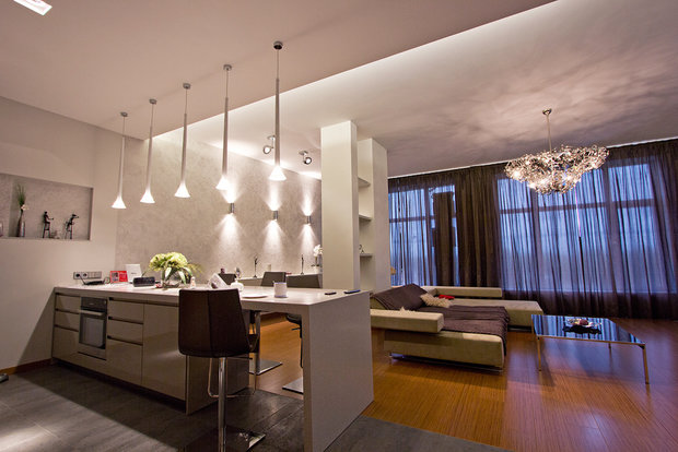 Фото из портфолио Выполненные проекты освещения – фотографии дизайна интерьеров на INMYROOM