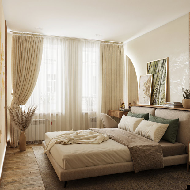 Фото из портфолио Cпальни – фотографии дизайна интерьеров на INMYROOM