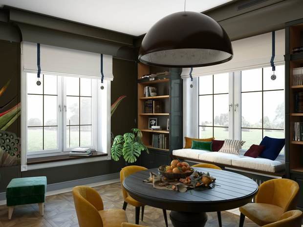 Фото из портфолио Загородный дом – фотографии дизайна интерьеров на INMYROOM