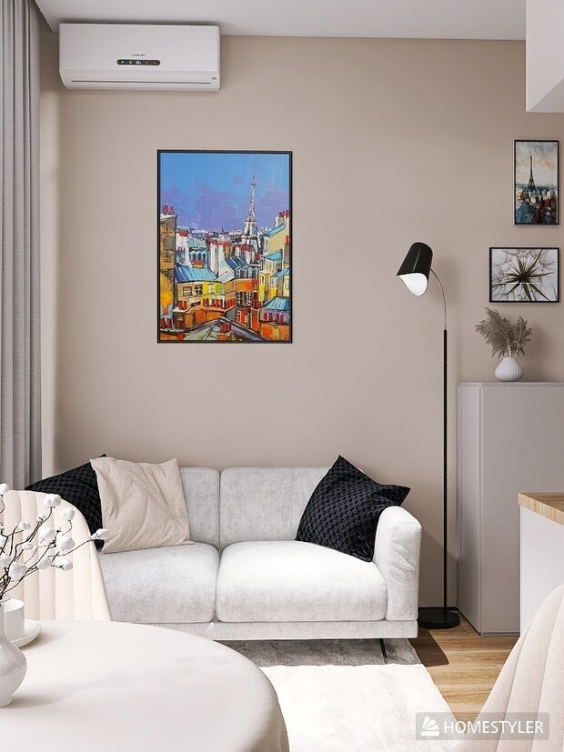 Фото из портфолио Современный стиль 30 кв.м. – фотографии дизайна интерьеров на INMYROOM