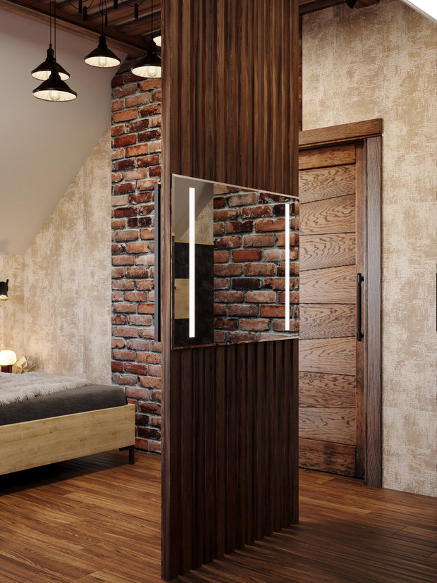 Фото из портфолио Дачный дом в стиле лофт – фотографии дизайна интерьеров на INMYROOM