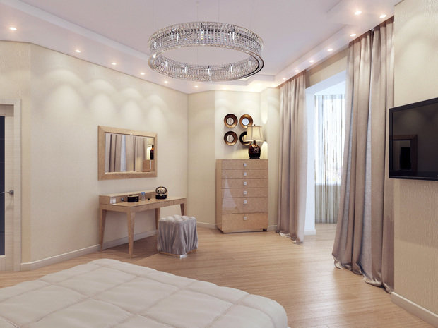 Фото из портфолио Бежевая неоклассика – фотографии дизайна интерьеров на INMYROOM