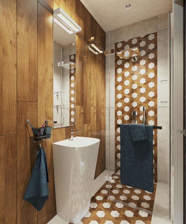 Фото из портфолио Камень, дерево и... – фотографии дизайна интерьеров на INMYROOM