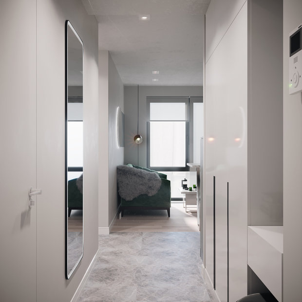 Фото из портфолио Зеленая грань – фотографии дизайна интерьеров на INMYROOM