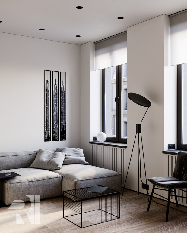Фото из портфолио Минимализм – фотографии дизайна интерьеров на INMYROOM