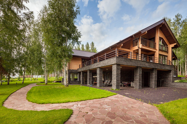 Фото из портфолио Интерьер коттеджа в Нижегородской области – фотографии дизайна интерьеров на INMYROOM