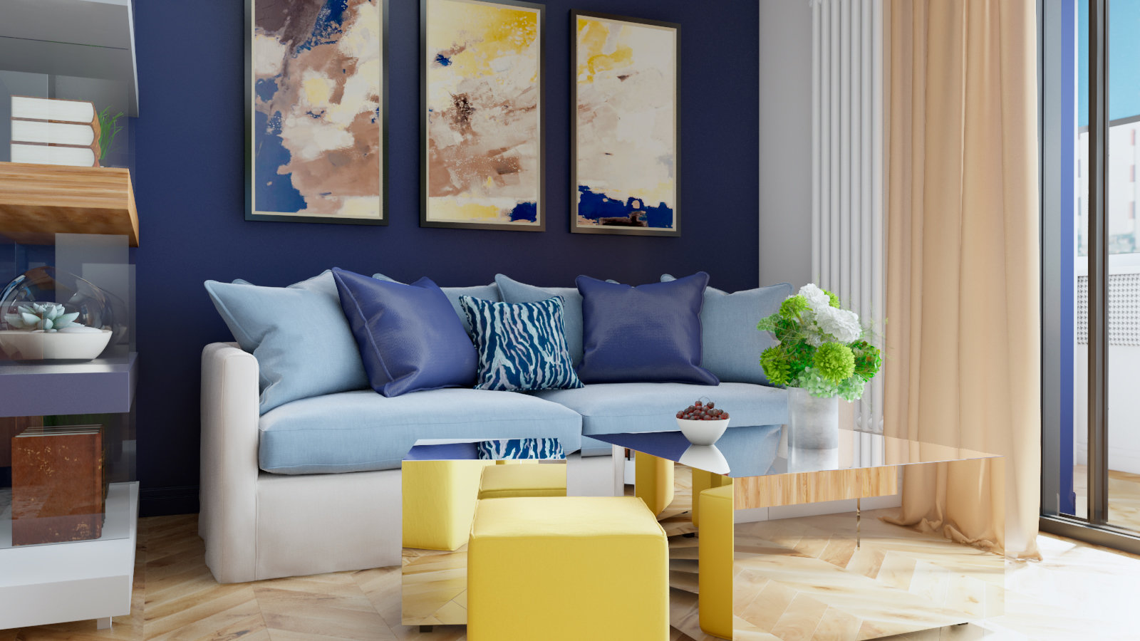 Фото из портфолио Живописная Эклектика – фотографии дизайна интерьеров на INMYROOM Фото из портфолио Живописная Эклектика – фотографии дизайна интерьеров на INMYROOM