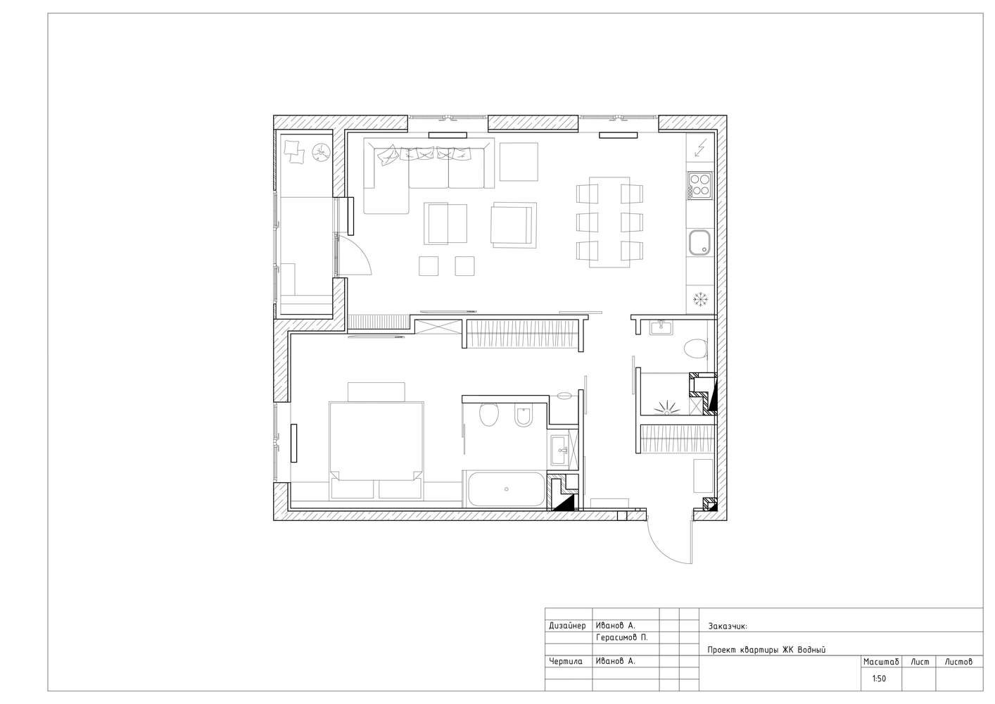 Фотография: в стиле , Квартира, Проект недели, Москва, Geometrium, ЖК «Водный», 2 комнаты, 60-90 метров – фото на INMYROOM Фотография: в стиле , Квартира, Проект недели, Москва, Geometrium, ЖК «Водный», 2 комнаты, 60-90 метров – фото на INMYROOM