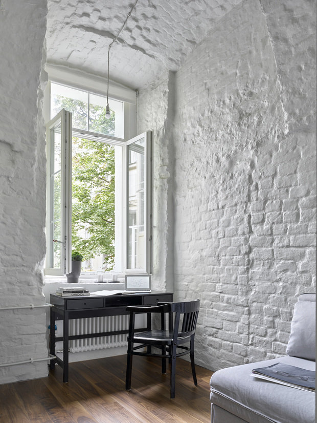 Фотография: Кабинет в стиле Минимализм, Квартира, Проект недели, Москва, Старый фонд, 3 комнаты, 60-90 метров, Арсений Борисенко, za bor – фото на INMYROOM