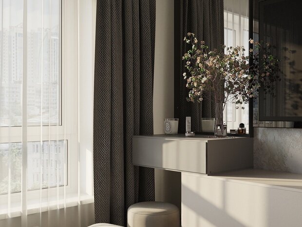 Фото из портфолио Квартира для молодой семьи ЖК Мытищи Парк – фотографии дизайна интерьеров на INMYROOM