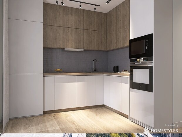Фото из портфолио Современный стиль 49 кв.м. – фотографии дизайна интерьеров на INMYROOM
