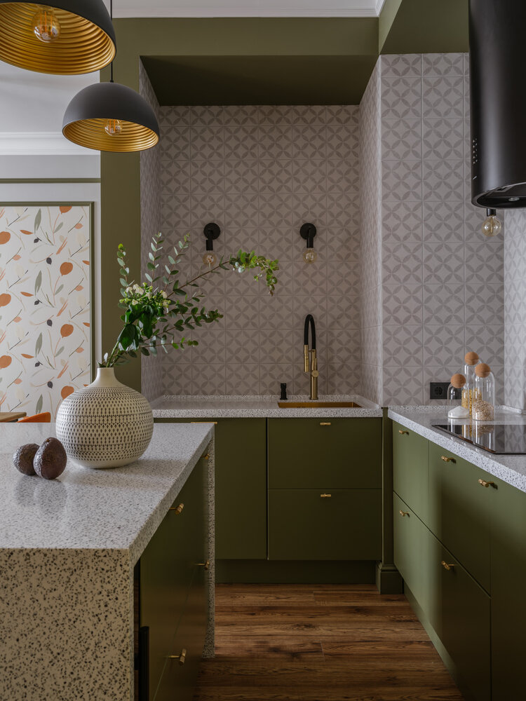 Фотография: Кухня и столовая в стиле Современный, Квартира, Проект недели, Москва, Монолитный дом, 4 и больше, Более 90 метров, Кристина Чернова – фото на INMYROOM Фотография: Кухня и столовая в стиле Современный, Квартира, Проект недели, Москва, Монолитный дом, 4 и больше, Более 90 метров, Кристина Чернова – фото на INMYROOM