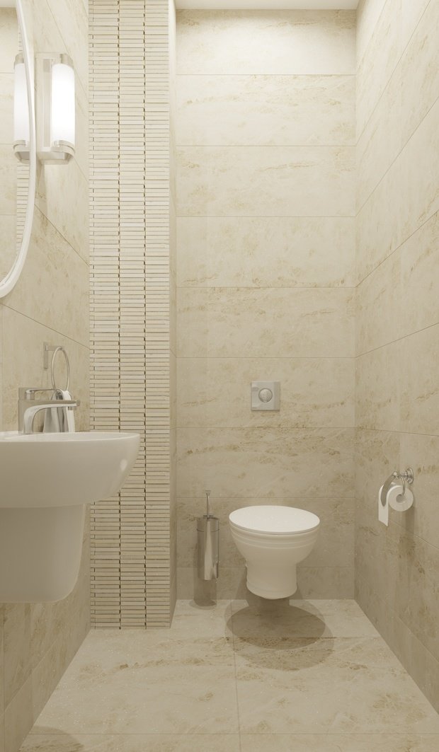 Фото из портфолио КВАРТИРА В СТИЛЕ СОВРЕМЕННАЯ КЛАССИКА - УЛ 1905 Г. Санузел – фотографии дизайна интерьеров на INMYROOM