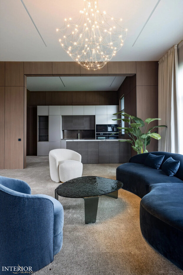 Фото из портфолио Дмитрий дом из CLT панелей. 380м2 – фотографии дизайна интерьеров на INMYROOM