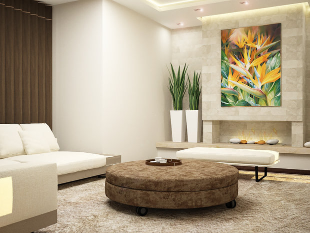 Фото из портфолио Tropical dream. Apartment in Novosibirsk / 2015. – фотографии дизайна интерьеров на INMYROOM