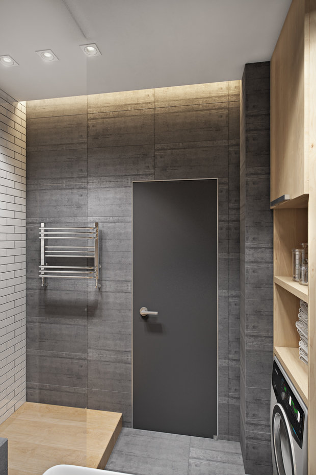 Фото из портфолио Квартира для молодой семьи в стиле лофт – фотографии дизайна интерьеров на INMYROOM