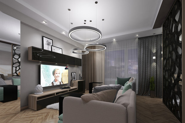 Фото из портфолио квартира для молодой семьи – фотографии дизайна интерьеров на INMYROOM