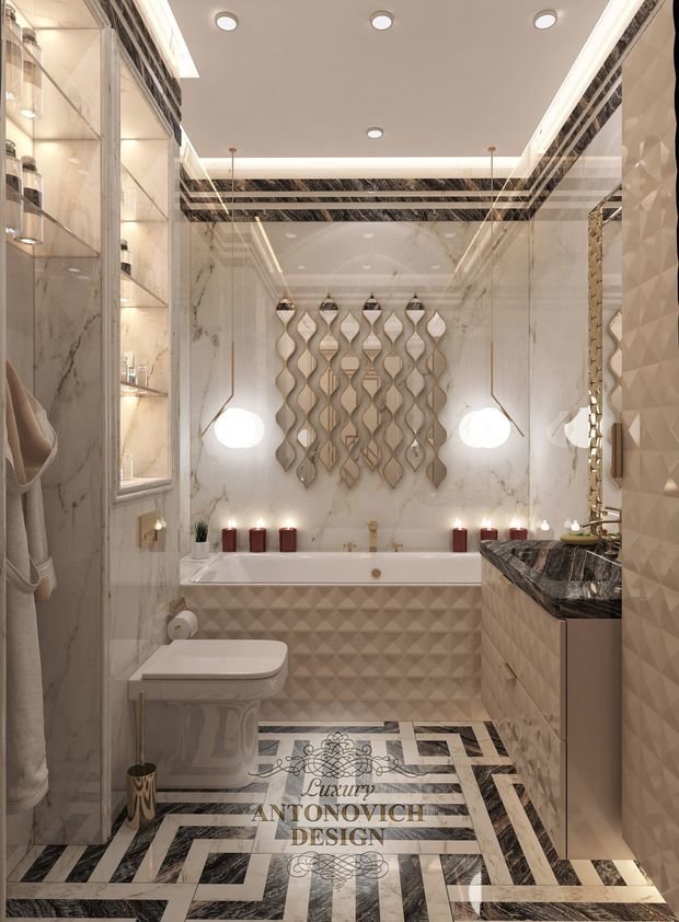 Фото из портфолио Квартира в неоклассическом стиле в ЖК Orda Towers, Астана – фотографии дизайна интерьеров на INMYROOM