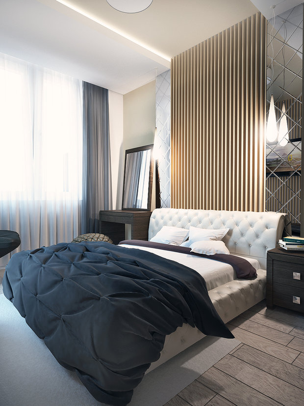Фото из портфолио Спальня – фотографии дизайна интерьеров на INMYROOM