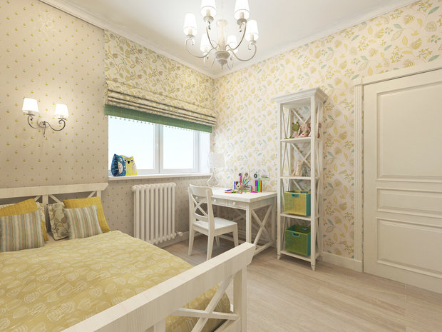 Фотография: Детская в стиле Прованс и Кантри – фото на INMYROOM