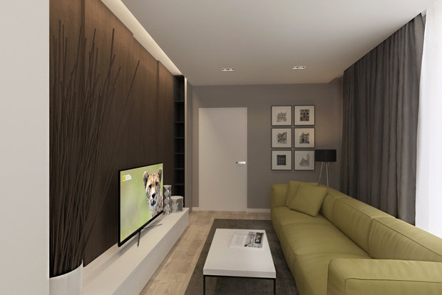 Фото из портфолио Квартира молодой семьи – фотографии дизайна интерьеров на INMYROOM