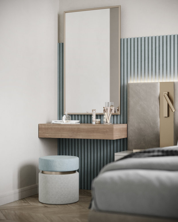 Фото из портфолио Квартира 62м2 для девушки ЖК Onyx Deluxe – фотографии дизайна интерьеров на INMYROOM