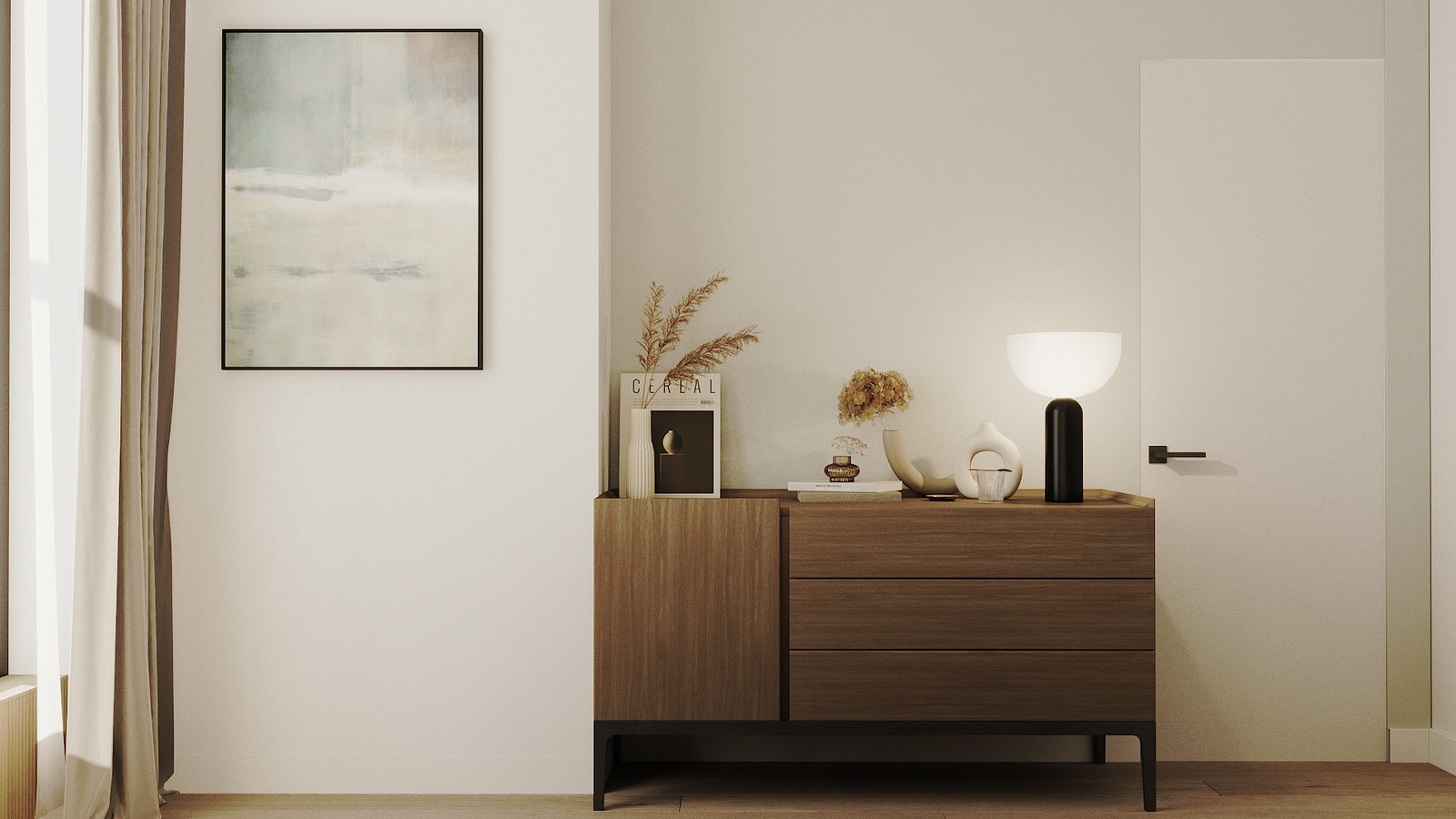 Фотография: Спальня в стиле Современный, Минимализм, Скандинавский, Квартира, Проект недели, Москва, 2 комнаты, 60-90 метров, Екатерина Шилова – фото на INMYROOM Фотография: Спальня в стиле Современный, Минимализм, Скандинавский, Квартира, Проект недели, Москва, 2 комнаты, 60-90 метров, Екатерина Шилова – фото на INMYROOM