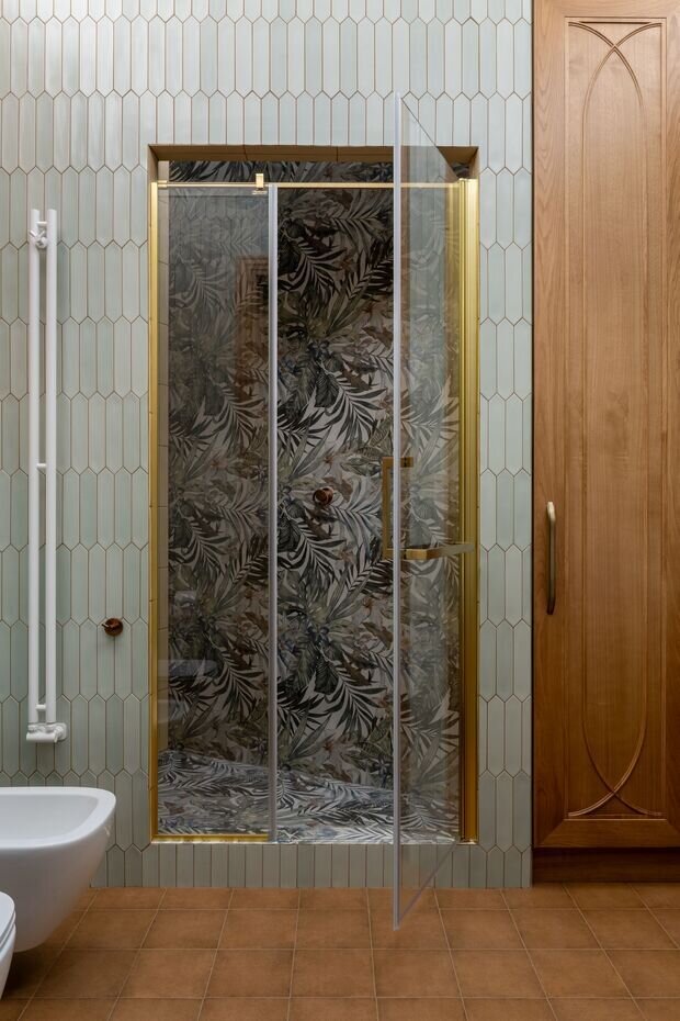 Фотография: Ванная в стиле Классический, Современный, Эклектика, Квартира, Проект дня, Ростов-на-Дону, 3 комнаты, Более 90 метров, Эксклюзивные проекты, Алла Пляшник, Виктория Щербакова – фото на INMYROOM