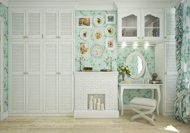 Фотография: Спальня в стиле Прованс и Кантри – фото на INMYROOM