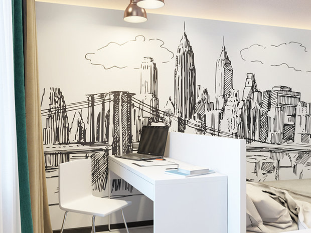 Фото из портфолио Яркая и свежая квартира, г. Сургут – фотографии дизайна интерьеров на INMYROOM