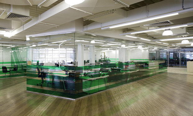 Фото из портфолио Дизайн офиса BNP Paribas – фотографии дизайна интерьеров на INMYROOM