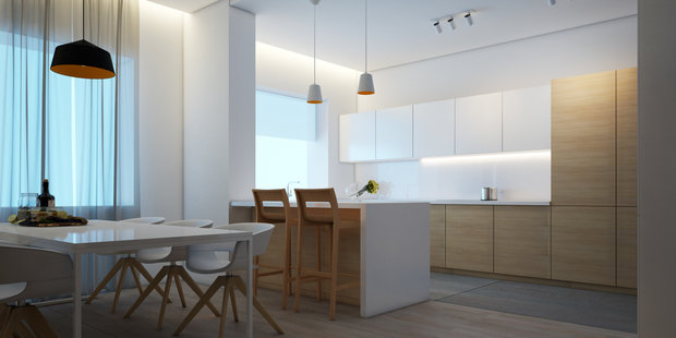 Фото из портфолио Pechersk apartments – фотографии дизайна интерьеров на INMYROOM