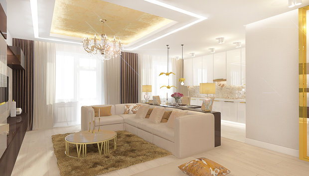 Фото из портфолио Атмосфера праздника – фотографии дизайна интерьеров на INMYROOM