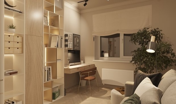 Фотография: Кабинет в стиле Современный – фото на INMYROOM