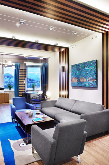 Фото из портфолио Офис адвокатского бюро – фотографии дизайна интерьеров на INMYROOM