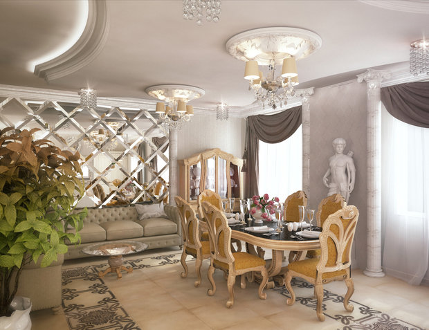 Фото из портфолио Квартира в классическом стиле в Харькове – фотографии дизайна интерьеров на INMYROOM