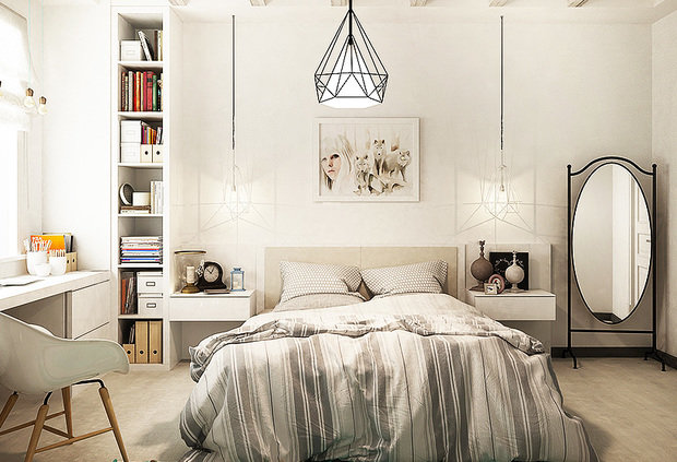 Фото из портфолио ЛОФТ В БЕЛОМ КИРПИЧЕ – фотографии дизайна интерьеров на INMYROOM