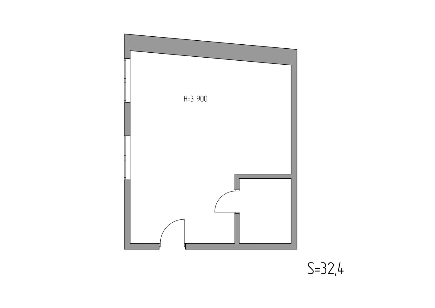 Фотография: Планировки в стиле , Эклектика, Малогабаритная квартира, Квартира, Студия, Проект дня, Москва, до 40 метров, Монолитно-кирпичный, Анастасия Шабельская – фото на INMYROOM Фотография: Планировки в стиле , Эклектика, Малогабаритная квартира, Квартира, Студия, Проект дня, Москва, до 40 метров, Монолитно-кирпичный, Анастасия Шабельская – фото на INMYROOM