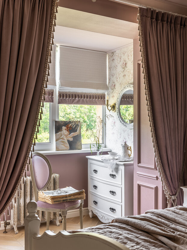 Фотография: Спальня в стиле Прованс и Кантри, Квартира, Проект дня, Кирпичный дом, 2 комнаты, 40-60 метров, Башкортостан, Лариса Байракова – фото на INMYROOM