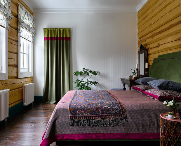 Фотография: Спальня в стиле Прованс и Кантри, Классический, Дом, Проект недели, Дача, Дом и дача, 4 и больше, Более 90 метров, Наташа Федосеева, Звенигород – фото на INMYROOM