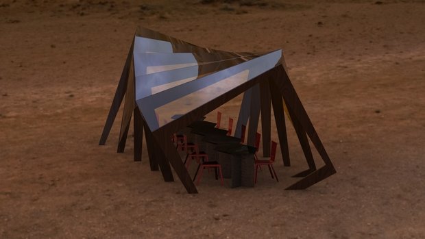 Фото из портфолио Крытая беседка для кафе "AIR LiNE" – фотографии дизайна интерьеров на INMYROOM