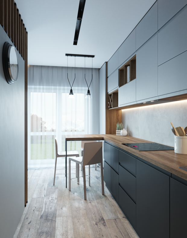 Фото из портфолио 8е марта Village – фотографии дизайна интерьеров на INMYROOM